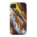 Cas de Coque-Compagnon de l'art 2 ou 3 en métal de Coque Case-Mate iPhone 4