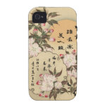 Cas de Coque-Compagnon de l'iPhone 4 de fleurs de  Coques iPhone 4/4S
