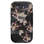 Cas de Coque-Compagnon de papillon de monarque Étuis Samsung Galaxy S3