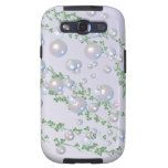 cas de Coque-Compagnon de perle et de trèfle Coques Galaxy S3