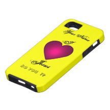 Cas de coquille dur du Vibe Iphone5 d'I (coeur) Jé Coque Case-Mate iPhone 5