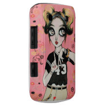 Cas de "Fumiko" Blackberry Coque Blackberry