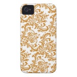Cas de l'iPhone 4/4S de DAMASSÉ Coque Case-Mate iPhone 4