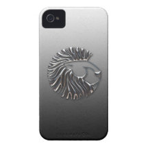 Cas de l'iPhone 4/4S de lion Étui iPhone 4