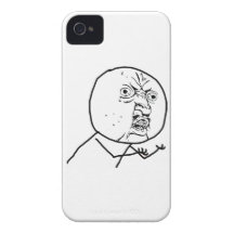 Cas de l'iPhone 4/4S de NO- de Y U Étui iPhone 4