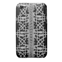 Cas de l'iPhone 4 de dentelle de Cluny Coques iPhone 3