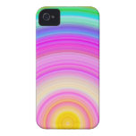 Cas de l'iPhone 4 de lever de soleil d'arc-en-ciel Coque iPhone 4