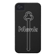 Cas de l'iphone 4 de logo de moine coque iPhone 4