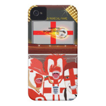 Cas de l'iPhone 4 de passioné du football de l'Ang Coques iPhone 4