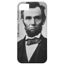 Cas de l'iPhone 5 d'Abraham Lincoln Étuis iPhone 5
