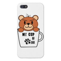 Cas de l'iPhone 5 de Bearlism Étui iPhone 5