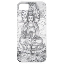 Cas de l'iPhone 5 de bouddhiste zen de dragon d'ea Coques iPhone 5