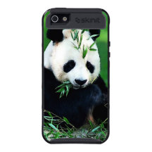 Cas de l'iPhone 5 de cargaison de Skinit de panda