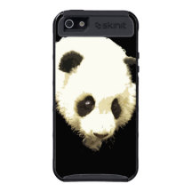Cas de l'iPhone 5 de cargaison de Skinit de panda