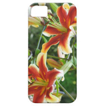 Cas de l'iPhone 5 de fleurs Coque iPhone 5