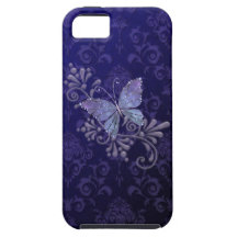 Cas de l'iPhone 5 de papillon de bijou Étui iPhone 5