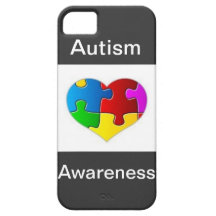 Cas de l'iPhone 5 de sensibilisation sur l'autisme Coques iPhone 5