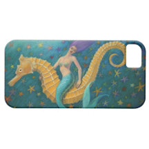 Cas de l'iPhone 5 de sirène d'hippocampe Coque iPhone 5