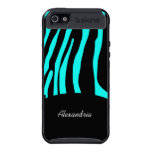 Cas de l'iPhone 5 de Skinit de rayure de zèbre d'A coque skinit