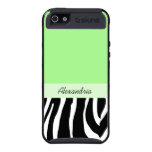 Cas de l'iPhone 5 de Skinit de rayure de zèbre de  coque skinit