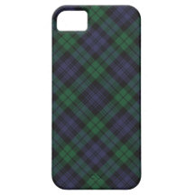 Cas de l'iPhone 5 de tartan de Campbell de clan Coque iPhone 5 Case-Mate