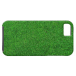 Cas de l'iPhone 5 d'herbe verte Étuis iPhone 5