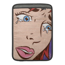 Cas de Macbook d'art de bruit Poches Macbook Air
