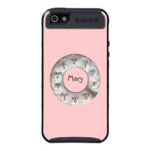 Cas de Skinit de l'iPhone 5 de princesse cadran ro