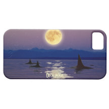 Cas de téléphone portable d'art d'épaulards, d'orq coques Case-Mate iPhone 5