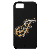 Cas décoré d'un monogramme de Vibe de l'iPhone 5 - Étui iPhone 5