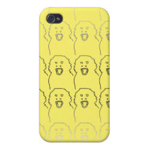 Cas des singes Iphone4 Étui iPhone 4