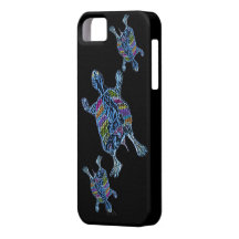Cas des tortues de mer de mosaïque IPhone5 Coque iPhone 5