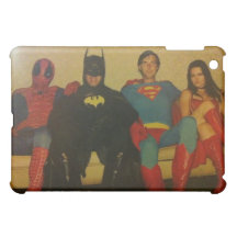 Cas d'Ipad de superhéros mini