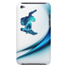 Cas d'iTouch de conception de surf des neiges Coque iPod Touch Case-Mate