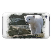Cas d'iTouch d'ours blanc de bébé Coque Case-Mate iPod Touch