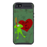 Cas drôle de Skinit de l'iPhone 5 de grenouille de