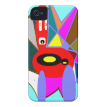 Cas effrayant de Coque-Compagnon de tour Coques iPhone 4