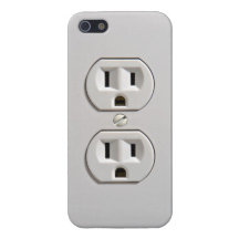 Cas électrique d'Iphone 5 de débouché Étui iPhone 5