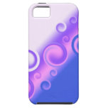 cas en spirale lilas de Coque-Compagnon iPhone 5 Case