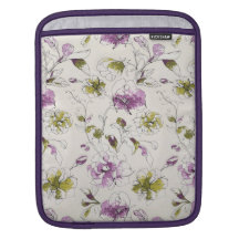 Cas floral poches iPad