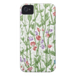 Cas floral vintage d'Iphone 4/4S Coques Case-Mate iPhone 4