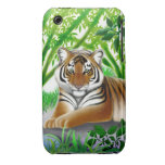 Cas paisible de l'iPhone 3 de tigre de Bengale Étuis iPhone 3