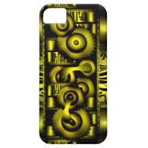 Cas punk de Coque-Compagnon d'Iphone 5 de vapeur f Coque Case-Mate iPhone 5