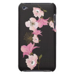 Cas rose de Coque-Compagnon de fleurs Coque Barely There iPod