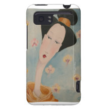Cas vif floral du geisha HTC Coques HTC Vivid