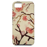 Cas vintage de Coque-Compagnon de cerisier Étui iPhone 5