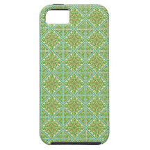 cas vintage de l'iphone 5 de métier d'arts de tuil coque iPhone 5