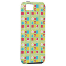 cas vintage de l'iphone 5 de rétro de bruit motif  coques iPhone 5