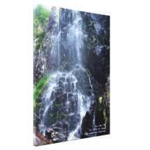 Cascade d'Ars Impression Sur Toile