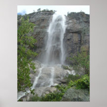 Cascade de canyon de Carr Posters